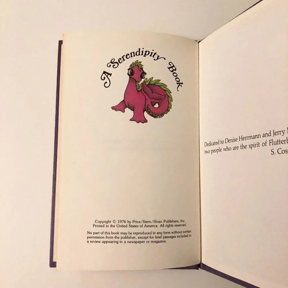 Vintage 1976  Flutterby Serendipity Books Stephen Cosgrove HC Book - Picture 8 of 16